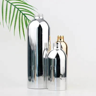 Beautiful Design 5ml Empty Aluminum Travel Perfume Atomizer Shampoo Conditioner Refillable Spray for Bottles