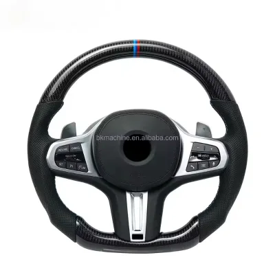 Carbon Fiber Steering Wheel for BMW G15 G12 G11 F93 G30 G32 F90 G20 Business Style Custom Steering Wheel