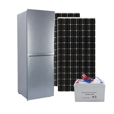 Fast Shipping Solar System off Grid Top Fridge Bottom Freezer 2 Doors Type with Lock Big Capacity 270L Solar Refrigerator