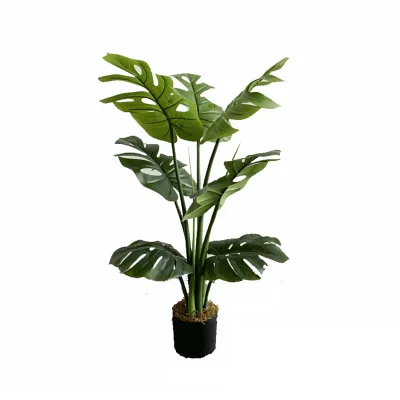 Hot Selling Artificial Monstera Tree Garden Decoration Artificial Plants Indoor Outdoor Decorative Artificial Plants