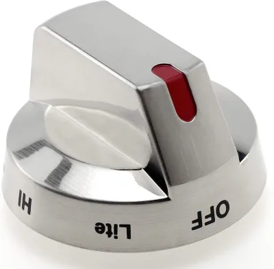 Gas Stove Knob DG64-00473A,OEM Upgrade Stove Knob Oven Knob Replacement,Burner Dials Knob