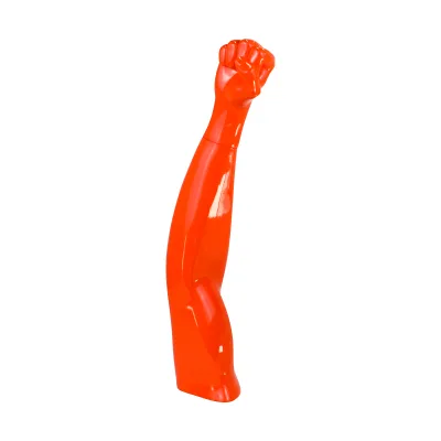 DE-LIANG High Quality Male Mannequin Hand Arms Protector Props Orange Mannequin Display Props Use for Retail,Shoe,Socks Display