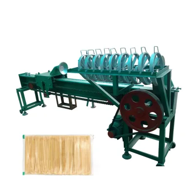 Wood Broom Stick Making Machine Round Rod Milling Machine Bamboo Stick Making Machine