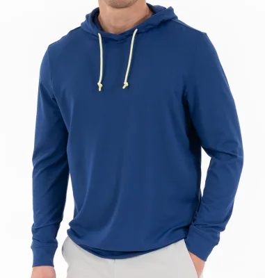 OEM Design Customized Logo Long Sleeve Lightweight Casual Sport Sweatshirt Athletic Pullover Polyester Cotton Workout Men Hoodie