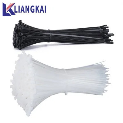 Nylon Zip Ties, Plastic Buckles, Strong Anti-theft Buckles, Cable Ties, Self-locking Black Straps, Binding Straps