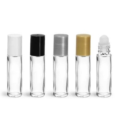 roll on glass bottle 30ml 50ml 6mm 10ml glass roll on bottle luxury glass roll on bottle