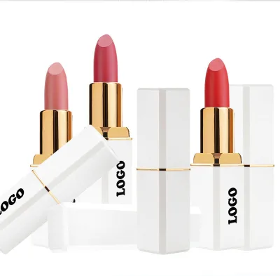 Cosmetics Multi-color Matte Velvet Lipstick Waterproof Non-fading Non-stick Cup Matte Long-lasting Lipstick