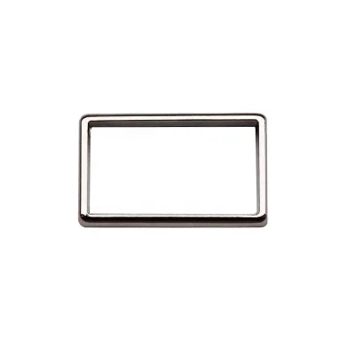 Factory Direct Price Luggage Metal Adjustable Buckles Rectangle Shape Strap Slider Hardware for School Bags