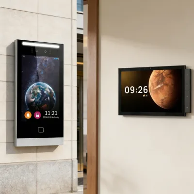 Hiwink 2026 Video Door Phone Smart Home Control Panel 8 Inch Touch Screen 1080P Tuya App Bluetooth Zigbee Gateway Built-in
