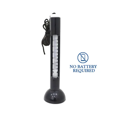 OEM Customizable Eco-Friendly Plastic Pool Thermometer Oil-Filled Glass Design No Battery Required Temperature Instruments