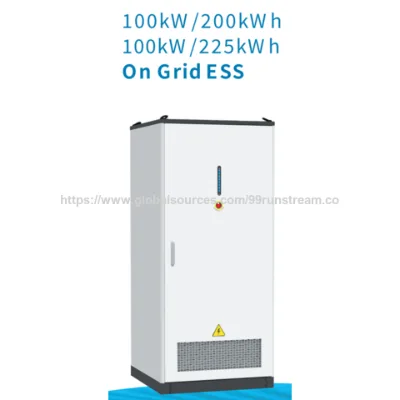 100KW/200KWH 100KW/225KWH On Grid ESS, Energy Storage System, LiFePO4 battery energy storage system
