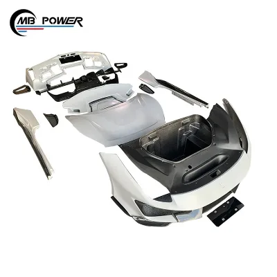High Quality Body Kits  Fer 488 Style Upgrade Pist  Style  Bodykit Body Parts Body Part Cars Automotive Bodyparts