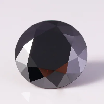 GLORY PACE Black Loose Diamond Vvs Faceted Round Natural Finest Quality of Black Natural Diamonds Wholesale