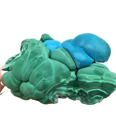 Wholesale High Quality Chrysacolla Specimen High Quality Polished Raw Stone Heading Crystal Mineral Specimen for Home Decoration