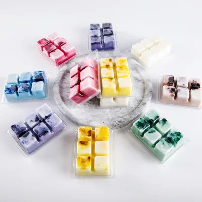 Factory Direct Sales Gradient Soy Wax Blocks Handmade Aromatherapy for Home Decoration Weddings Birthdays Thanksgiving Christmas