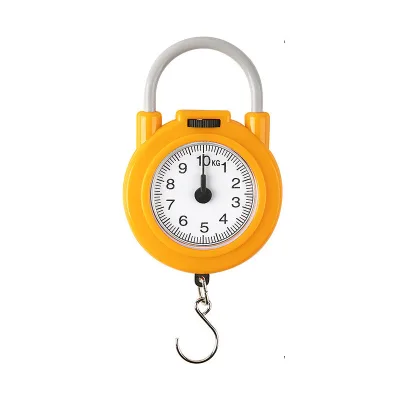 Portable Household Portable Scale Travel Spring Scale Shopping Small Scale Express Scale Hand-held Scale 10 Kilograms