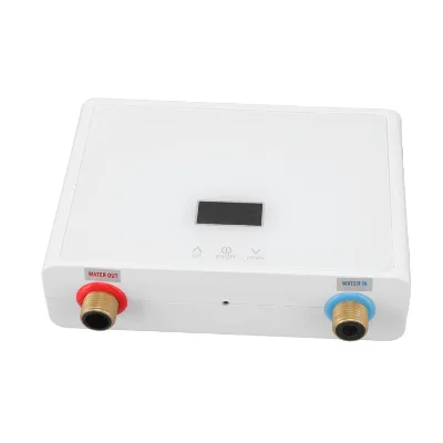 IPX4 Waterproof Tankless Instantaneous Water Heater with Remote Control Touch Panel for Kitchen Bathroom 220V 5500W