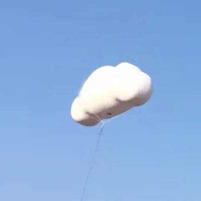 Inflatable Helium Balloon Cloud/Inflatable White Cloud Balloon for Decoration,Advertisement,Events,Parades