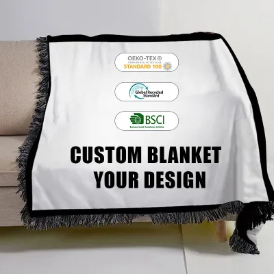 High Quality Custom Heavy Quilted Sherpa Fleece Weighted Blankets for Adults with Premium Glass Beads