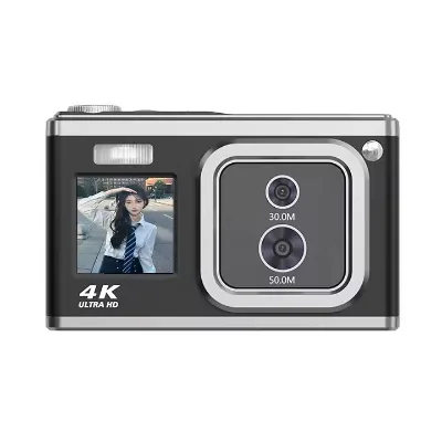 High Quality Camera IPS Display Dual Lens AF Auto Focus 4K Ultra HD Digital Camera