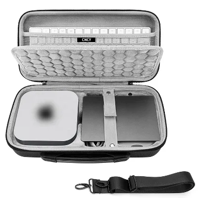 Grey Waterproof Hard Shell EVA Travel Camera Photo Printer Label Maker Zipper Storage Protective Case