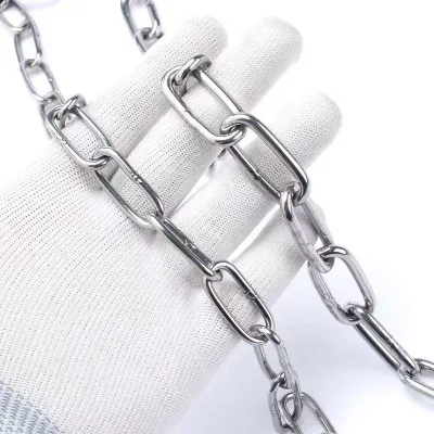316 Stainless Steel 8mm Chain Lifting Coastal Chain Rust-Free Anchor Chain for Seawater Corrosion Galvanized Iron Carbon Weld