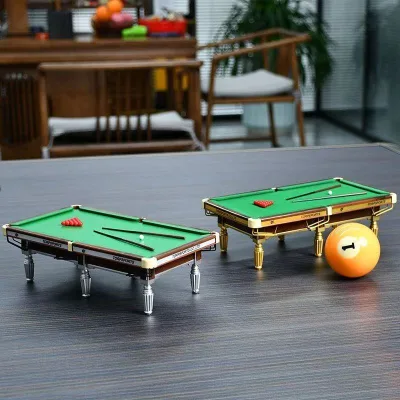High-end Billiard Sports Decoration American Billiard Table Model Home/Club Use Billiard Hall Opening Gift
