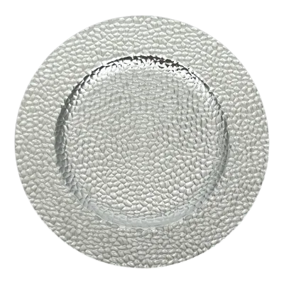 High Grade Silver Charger Plate at Best Seller Prices Engagement Anniversary Events Dinner Decorative Metal Dish Charger Plate