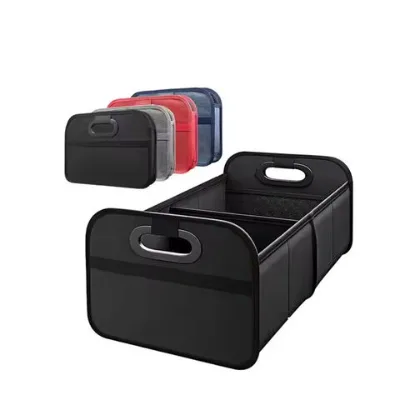 Customized Heavy Duty Fabric Carboard Foldable Car Trunk Organizer