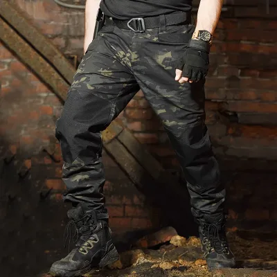 Outdoor Casual Men's Custom Tactical Pants High Quality Waterproof Stretch Pants