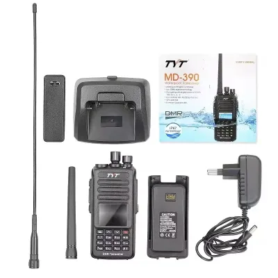 MD-UV390 Intercom for Waterproof IP67 UHFVHF 0-10KM 3000 Channels GPSTYPE-C Port