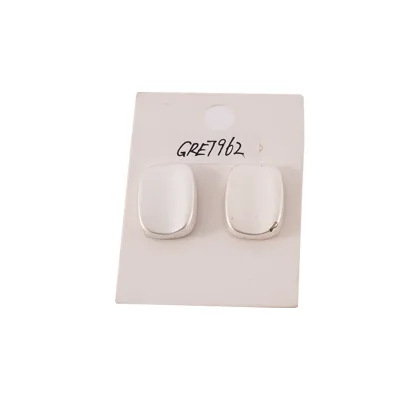 Elegant Stainless Steel Ear Studs for Everyday Comfort and Style