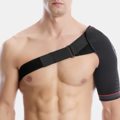 OEM ODM Breathable Elastic Knit Shoulder Stabilizer Brace Compression Shoulder Support for Joint Pain Relief Sports Recovery