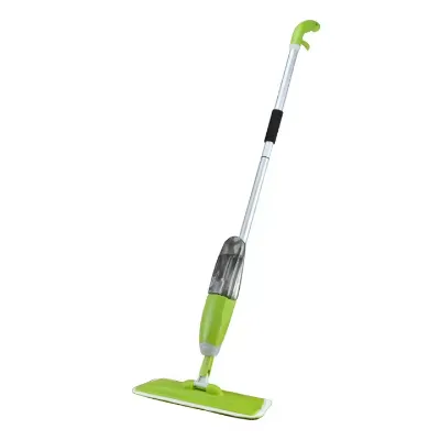 Wet Spray Dust Mop Refillable Flat Floor Spray Mop with Refillable Bottle and Washable Microfiber Pads Spray Mop
