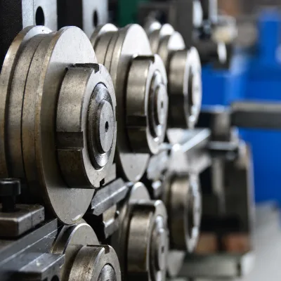 Galvanized Steel Rigid Conduit Pipe Making Machine Customizable Molds/sizes for Electrical Wire Protection
