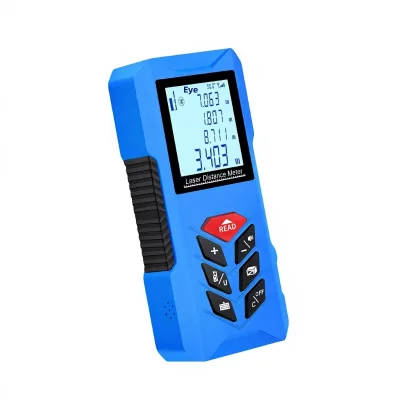 Vibration Infrared Laser Rangefinder Large Screen Cross Wire Electronic Ruler High Precision Digital Display APP