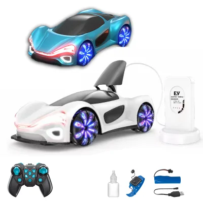 Spray Mist RC Concept Racing Car Remote Control Stunt Car Toys With Flashing Light