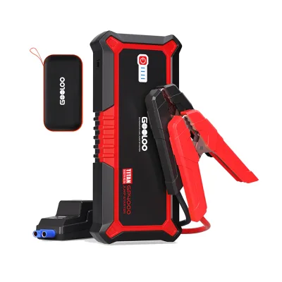 GOOLOO Intelligent GP4000 4000 Amp Engine Emergency Tool 12 V USB Portable Accessories Smart Clip Battery Jump Starter for Car