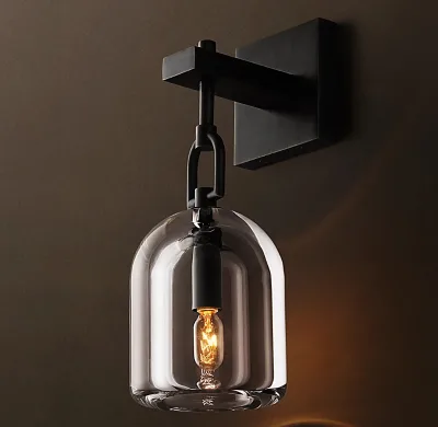Modern Interior New Design Brass Chrome Bedroom Bedside Wall Mounted Functional Wall Lamps for Home