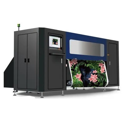 12 Printheads I3200 1.9m 2.6m 3.2m High-Speed Digital Polyester Sublimation Printing Machine, Digital Textile Printer for Fabric