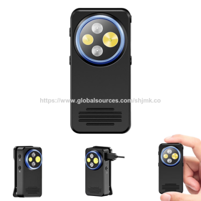 Rechargeable LED Work Light with Clip Waterproof Portable Flashlight for Camping, Hiking & Emergency