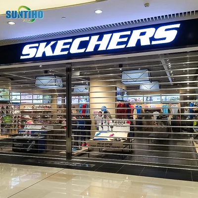 Wholesale Indoor Smart Electric Automatic Rolling Door Silent Door and Window Sliding Adjustable Partition for Stores