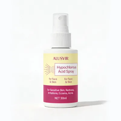 Private Label Natural Hypochlorous Acid Spray Jojoba Oil Squalane Moisturizing Acne Redness Hydrating Calming Fac Toner Liquid
