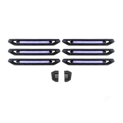 Roof Cover Rack Decorative Plate Strip LED Lights Bar for Jetour T2 Luggage Platform Decorative Plate for Jetour T2