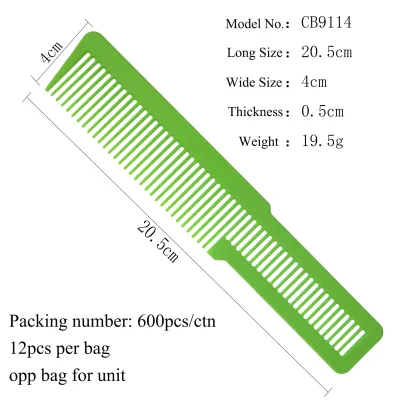 Professional Safety Barber Hair Clipper Comb Hair Cut Comb Styling Comb for Home Salon