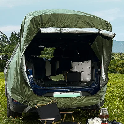 Car outdoor camping waterproof sunblock awning awning tailgate tent