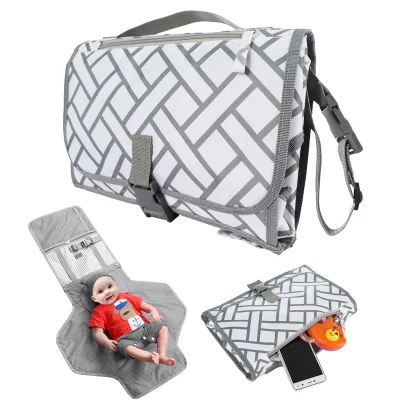 Changing Pad Baby Portable Changing Pad for Boys and Girls Travel Changing Pad With Smart Pocket