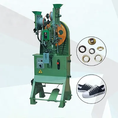 Table Type Fabric Grommet Machine Automatic Feeding Leather Eyeleting Machine