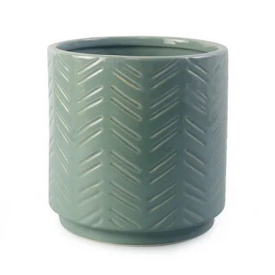 Wholesale Ceramic Modern Garden Pots Stoneware Succulent Pot for Living Room Home Hotel Indoor Outdoor