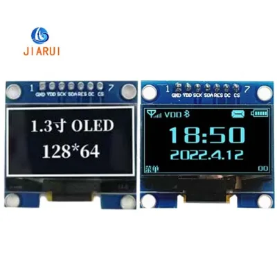 Factory Price 0.96 Inch PMOLED Display Module 128x64 SSD1306 FYX SPI 4Pin PCB Mounting Small Panel for DIY Projects